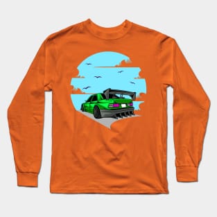 Powerful of germany car - Mercedes 190e Long Sleeve T-Shirt